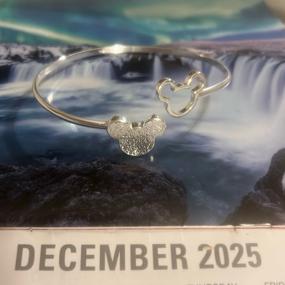 Adjustable Mickey Mouse Bangle - Picture 3 of 10
